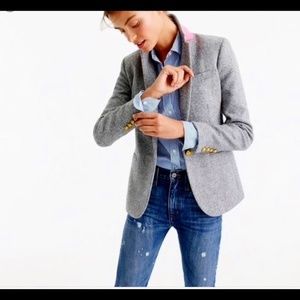 J. Crew Grey Wool Blazer (Campbell)